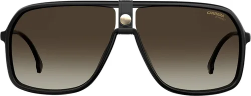 Vista 2 de Carrera 1019S Gafas de sol CA1019S-0807-HA-6410 - Marco negro lentes gradiente marrón diámetro de la lente