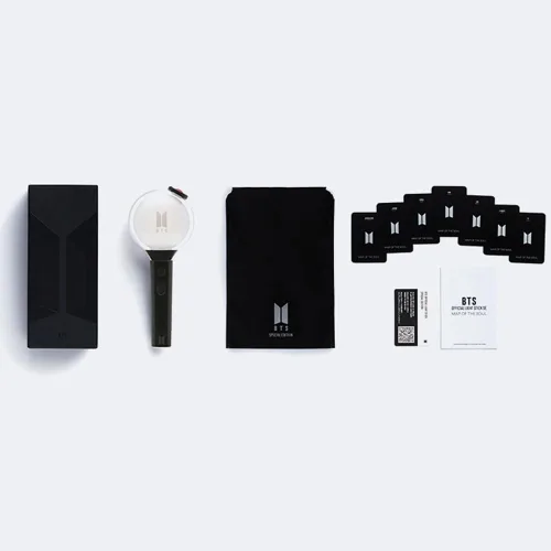 Vista 7 de Sayzer BTS Lightstick Edición especial oficial con 7 tarjetas fotográficas Kpop Merchandise