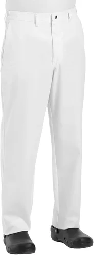 Vista 3 de Chef Designs - Pantalones de chef para hombre RK Negro