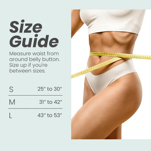 Vista 2 de MERMAID'S MYSTERY Faja reductora de cintura con barras de apoyo para la espalda, cinturón de fitness que mejora el sudor para hombres y mujeres