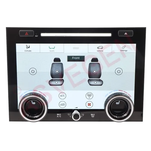 Vista 6 de Panel de Control de Clima AC de Pantalla Táctil LCD de 10 Pulgadas para Land Rover Range Rover Vogue L405 2013-2017, Versión de Actualización