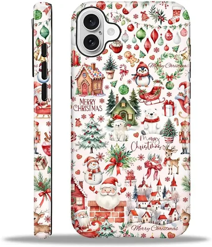 Vista 35 de Funda para iPhone 13 iPhone 14, a prueba de golpes, funda protectora híbrida de 2 capas, doble protección contra caídas, antiarañazos, diseño