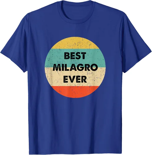 Vista 20 de Camiseta Milagro Name, Negro
