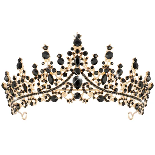 Vista 11 de COCIDE Tiaras para mujeres y niñas, Cristal Diamante falso, Cristal