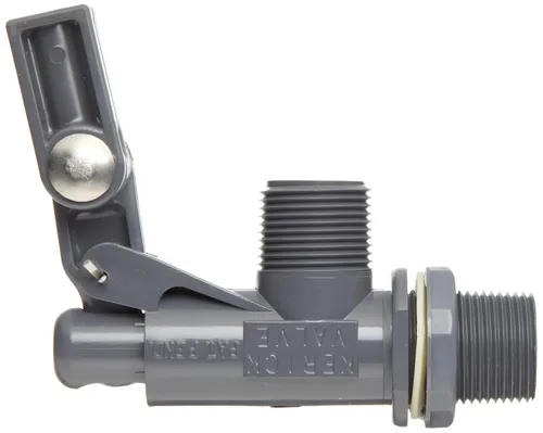 Vista 2 de Kerick Valve PT75LS Válvula de flotador de PVC, montaje en tanque, 16.5 gpm a 60 psi, 3/4" NPT macho