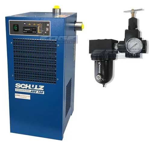 Vista 11 de SCHULZ SECADOR DE AIRE REFRIGERADO PARA COMPRESOR DE AIRE, SISTEMAS DE AIRE COMPRIMIDO, 100 CFM, BUENO PARA COMPRESORES DE 20HP Y 25HP