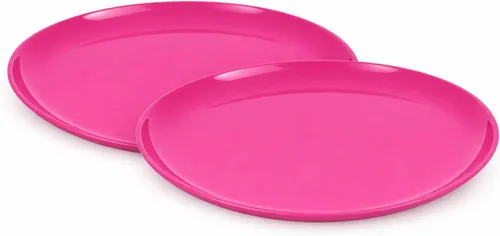 Vista 42 de Mintra Home - Platos reutilizables para servir (azul, cuadrado, 2 unidades (14 pulgadas)