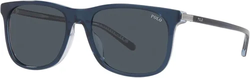 Vista 2 de POLO RALPH LAUREN Men's Ph4186u Universal Fit Oval Sunglasses