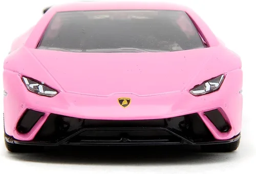 Vista 2 de Jada Pink Slips 1:32 W1 Lamborghini Huracán Performante - Auto fundido a presión, juguetes para niños y adultos (rosa brillante)