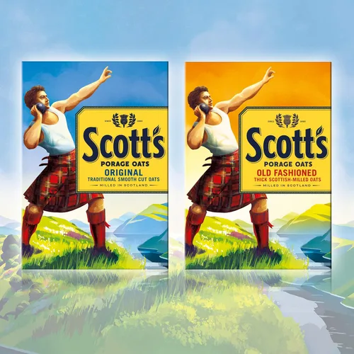 Vista 3 de Scotts Old Fashioned Porage Avena 35.27 oz