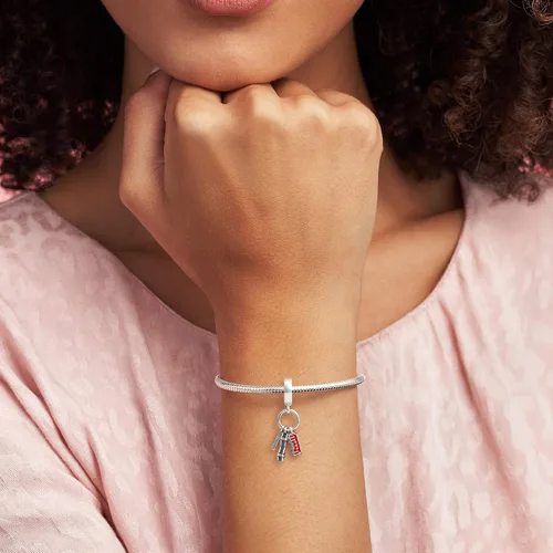 Vista 2 de PANDORA Joyería San Francisco Highlights - Dije de plata de ley, Metal Esmalte, no aplica