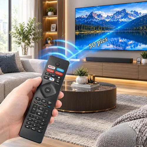 Vista 2 de Mando a distancia para Philips Smart TV Remote Control
