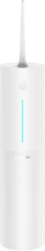 Vista 13 de Bigsmile Irrigador dental portátil inalámbrico para ducha de viaje, hilo dental fuerte IPX7 200ML imprescindible para niños y puentes