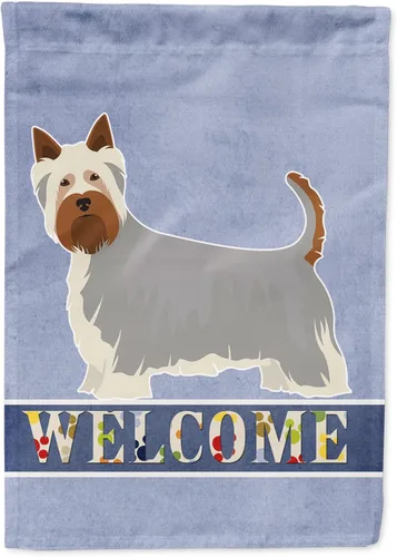 Vista 28 de Caroline's Treasures CK3645GF Bandera de bienvenida de bulldog inglés para jardín, bandera decorativa para patio exterior, obras de arte de patio