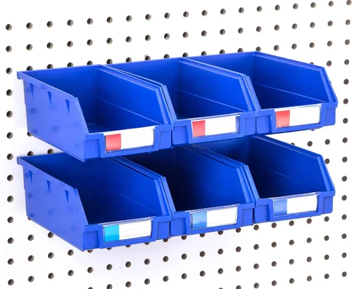Vista 22 de Papeleras de Pegboard – tamaños 3.5", 5", o 7