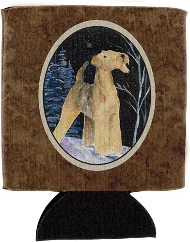 Vista 191 de Caroline's Treasures SS8447CC Starry Night English Bulldog - Enfriador para latas o botellas, lavable, funda plegable con aislamiento para bebidas