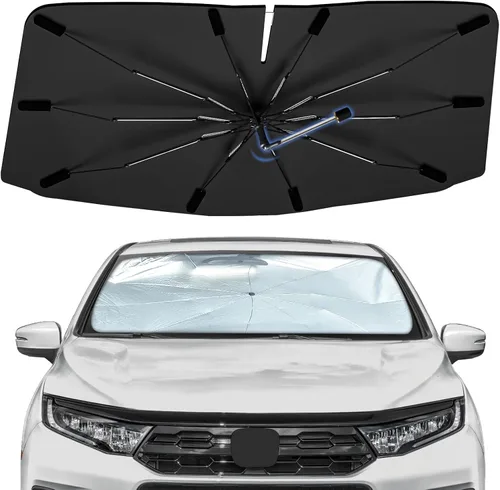 Vista 98 de Sombrilla Parasol para Parabrisas para Mazda 3 2014-2026, Parasol Plegable para Coche para Ventana Delantera, Visera Protectora Solar Altamente