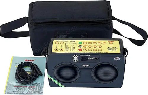 Vista 3 de Electronic Tabla - RADEL Digi 60 Kit de tambor electrónico de mesa, muestreador de tabla digital, máquina de sonido DJ tabla, cable de alimentación