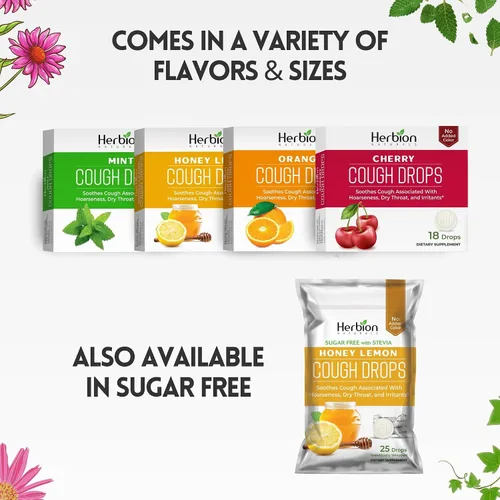 Vista 7 de HERBION Naturals - Gotas para la tos, suplemento dietético, alivia la tos, para adultos y niños mayores de 6 años, sin sabor artificial, sin
