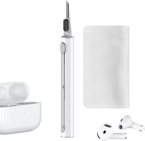 Vista 15 de Kit de limpieza Inesore para Airpods Pro Serie 3 2 1, herramienta de pluma de limpieza multifunción para auriculares, altavoces de iPhone