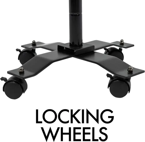 Vista 11 de Soporte de Piso con Cuello de Ganso – Cuello de Ganso Compacto y Ajustable de CTA con Ruedas Giratorias para iPad 7ª/8ª/9ª Generación 10.2", iPad