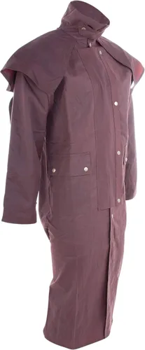 Vista 8 de New Outback Brown Western oilskin impermeable Australiano plumero Escudo