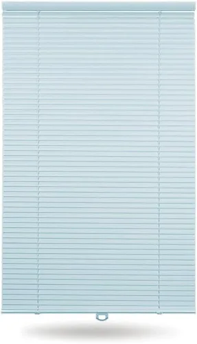 Vista 10 de Persianas venecianas inalámbricas para ventanas, persianas opacas horizontales de aluminio, persianas venecianas para oficina en casa Negro