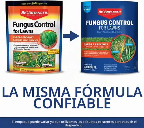 Vista 8 de BioAdvanced Control de Hongos para Césped en Gránulos, 10 libras Cura y previene enfermedades del césped – Protección de hasta 1 mes – Cubre 5,000