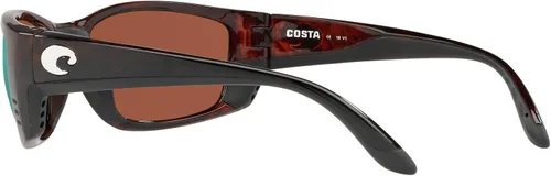 Vista 5 de Costa Del Mar Mens Fisch Rectangular Sunglasses