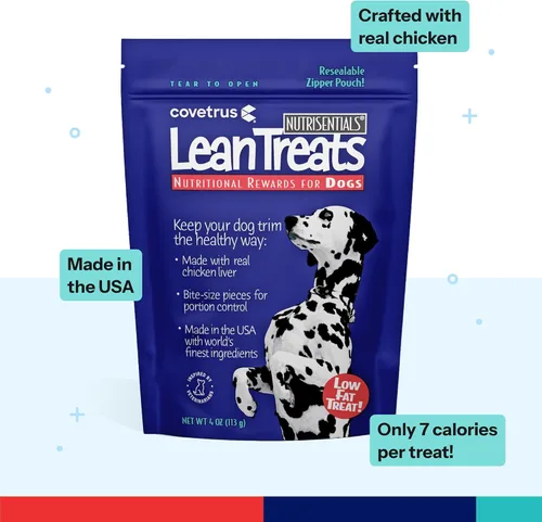 Vista 5 de Covetrus Nutrisential - Golosinas magras para perros, pequeños, medianos y grandes (K9), nutricionales, bajas en grasas, tamaño de bocado, sabor