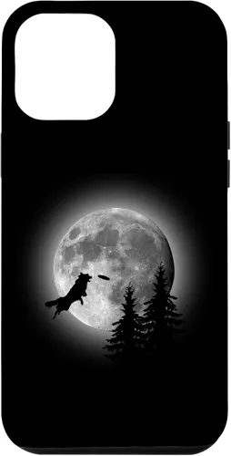 Vista 26 de Border Collie Catching Frisbee Moon Case for iPhone 16