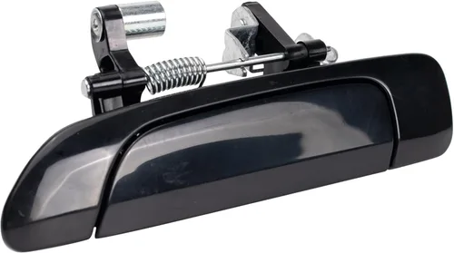 Vista 2 de Manija de la puerta exterior trasera izquierda del lado del conductor negra compatible con Honda Civic 2001-2005