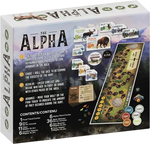 Vista 8 de Bicycle The Alpha - Un juego de estrategia ligera para adultos y familias a partir de 10 años, gris