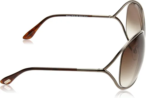 Vista 3 de Tom Ford FT0130 Miranda Gafas de sol 36F Bronce oscuro brillante 68-10-115
