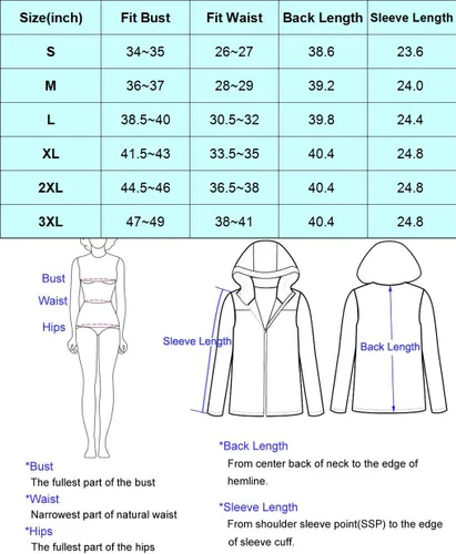Vista 4 de GRACE KARIN - Sudadera casual con capucha para mujer, con bolsillos y cremallera, estilo túnica