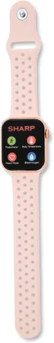 Vista 3 de Sharp - Relojes inteligentes para hombres, relojes inteligentes para mujer, reloj de seguimiento de actividad compatible con Android, iOS, Samsung