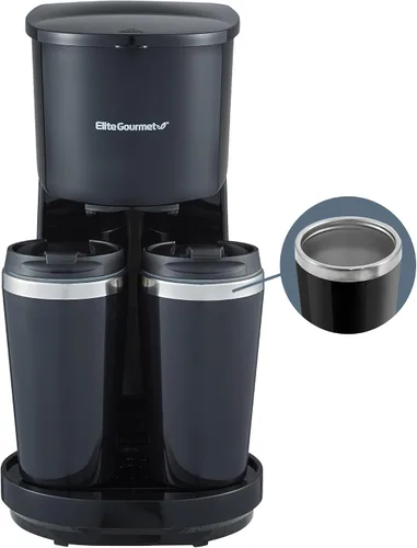 Vista 7 de Elite Gourmet - Percolador eléctrico de café de 12 tazas, mantiene el calor