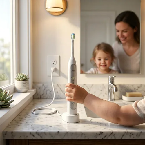 Vista 6 de Cargador de repuesto Philips HX6100 para Sonicare HealthyWhite, Flexcare, HX6240, HX6240-05, HX6250, HX6530, HX6610, HX6610-05, HX6730, HX684a