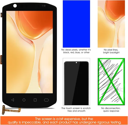 Vista 6 de para Zebra TC70 TC72 TC75 TC77 reemplazo de pantalla LCD Diaply con pantalla táctil digitalizador con herramientas