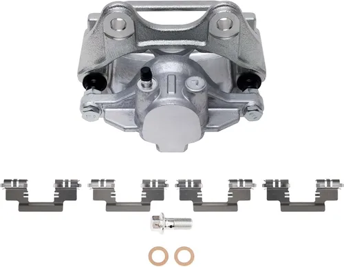 Vista 5 de Detroit Axle - Kit de freno trasero para Chevy Silverado 1500 Avalanche GMC Sierra 1500 2007-2014, Suburban Yukon XL 1500 Tahoe Escalade EXT ESV