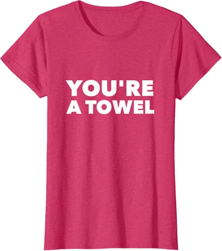 Vista 9 de Eres un toalla Funny camisa, mujer XL, Negro