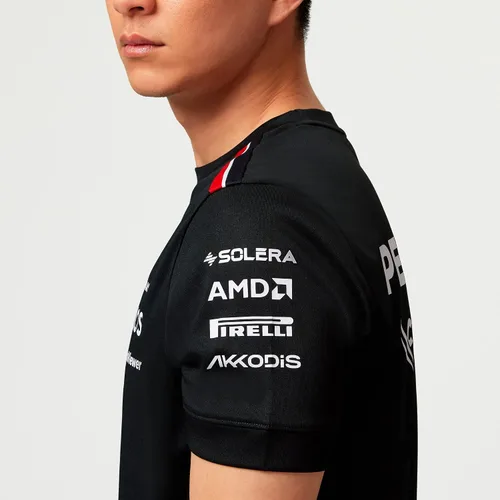 Vista 7 de Mercedes AMG Petronas Formula One Team - Colección oficial de productos de Fórmula 1 - Camiseta del equipo 2023 - Negro - Hombre - Talla XL