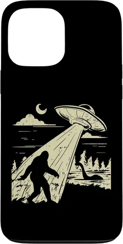 Vista 24 de UFO Bigfoot Sasquatch Lochness Monster Funny Believe - Funda de regalo para iPhone 17