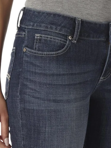 Vista 4 de Wrangler Jeans elásticos de tiro medio para mujer