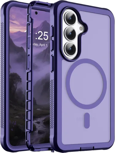 Vista 194 de Funda magnética para iPhone 17, protección resistente, color blanco antiguo