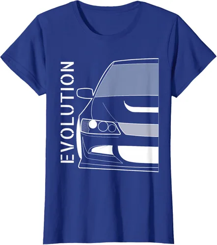 Vista 56 de Camiseta Evo 8 Design Turbo JDM Classic Legends, Negro, S