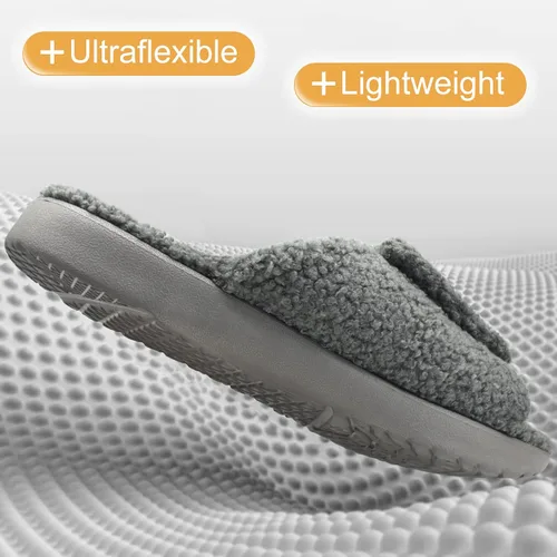 Vista 7 de ONCAI Sandalias deportivas para hombre, con puntera abierta, correas ajustables ortopédicas para fascitis plantar, sandalias deportivas con cojín