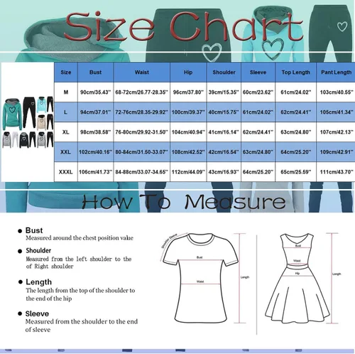 Vista 2 de Conjunto deportivo de 2 piezas para mujer, sudadera casual con cuello redondo y manga larga