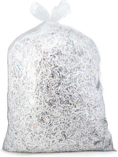 Vista 7 de Tasker Bolsas de basura de 30 a 33 galones resistentes (valor 100/bolsas con lazos) bolsas de basura grandes de plástico transparente