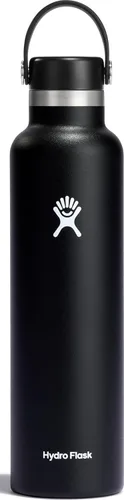 Vista 5 de Hydro Flask - Termo de tapa Flex estándar, negro, 532 ml